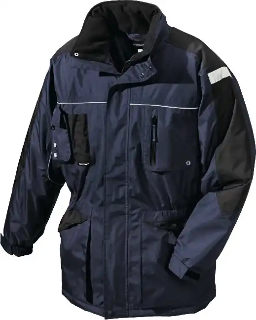 Zertifiziert Winterparka AALBORG Gr.M marine/schwarz TEXXOR