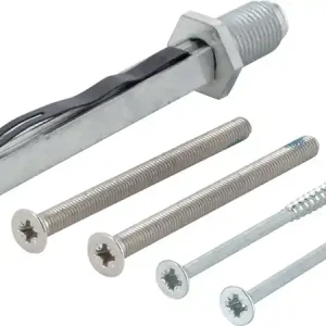 Kracherpreis Bef-set.Sertos® K/G 65-70mm M5x80+4,0x75 4-KT.8x90mm HOPPE