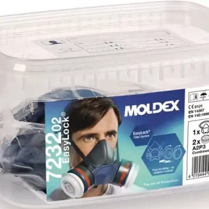 Atemschutzbox 723202 1x700201,2xA2P3 Filter 923001 MOLDEX Neue Kollektion