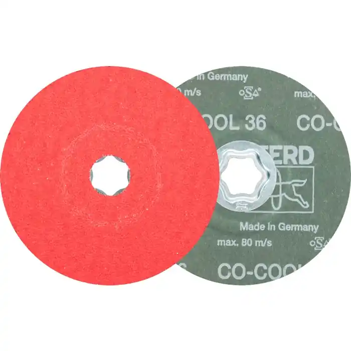 Preiswert Fiberscheibe COMBICLICK CO-COOL D.125mm K.36 INOX/Alu.Keramikkorn PFERD VE: 25 Stück