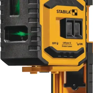 Kreuzlinien-Lotlaser LAX 300G 30m ± 0,3 mm/m STABILA Garantierte Lieferung