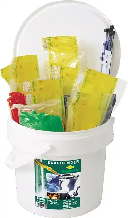 Neuheit Kabelbinderset 1500-tlg.PA 6.6 SAPISELCO