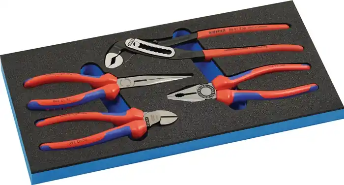 Werkzeugmodul 4-tlg.1/3-Modul Zangensatz KNIPEX Sonderaktion