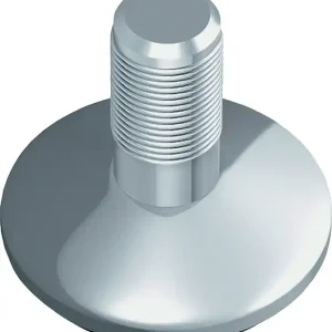 Top-Preis Reg.Schrau.11606-00001 STA chrom M 10 Möbelfuß 30kg ALFER ALUMINIUM