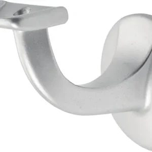 Handlaufträger 3503 Alu.silberf.elox.D.Wandplatte 56mm ger.Auflage HERMETA Markenprodukt