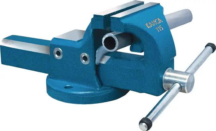 Parallelschraubstock Fortissimo Fix Backen-B.125mm Spann-W.160mm geschm.KANCA Echt