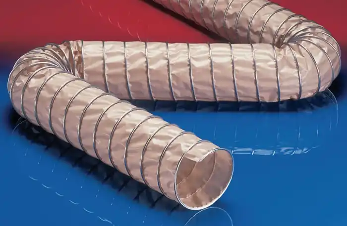 Günstig Absaug- u.Gebläseschlauch (FDA) CP PTFE-INOX 475 FOOD ID 160mm AD 172,00mm VE: 3 Meter