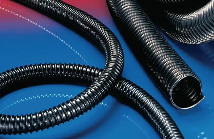 Absaug- u.Förderschl.AIRDUC® PUR 355 EC ID 100mm AD 111,00mm 5.5mm L.10m VE: 10 Meter Kracherpreis