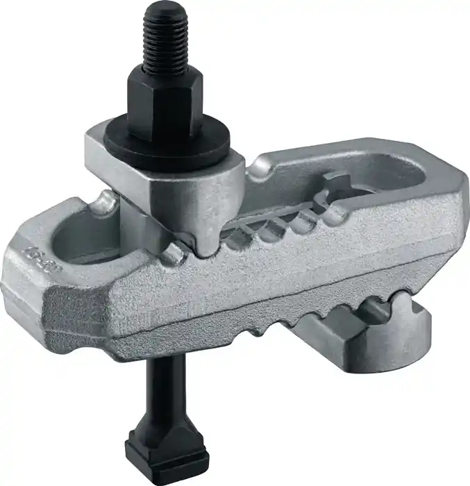 Echt Spannpratze Nr.6312VT Krokodil f.T-Nut 14mm Spann-H.0-70mm M12x14x160mm AMF