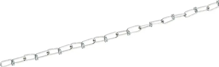 Preiswert Knotenkette DIN 5685 Kettennennstärke 1,6mm K 16 30m/Bund