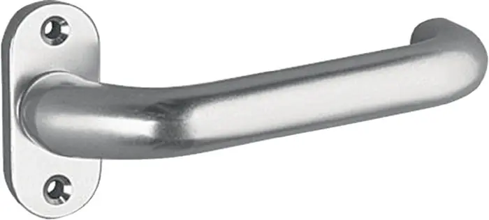 Profiltürdrückerlochteil 1308/0000 Alu.F1 ov.8mm gekr.EDI Ausverkauf