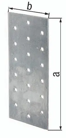 Bestseller Lochplatte 200x60x2 sdmverz.EN 14545:29-2 GAH VE: 25 Stück
