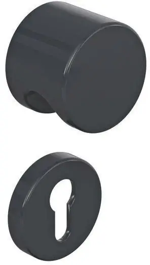 Jetzt Kaufen Kurzschildgarnitur 111R03.113 99 Ku.99 PZ rd Drückergrt.HEWI