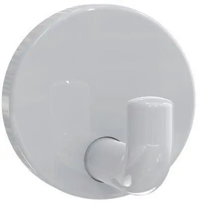 Einzelhaken 477.90.010 einfach A.45mm PA lichtgrau 97 D.50mm HEWI Must-Have