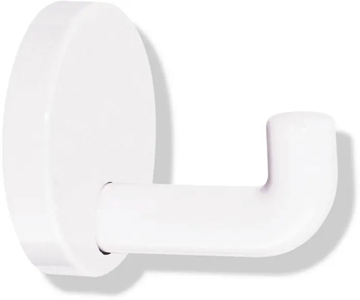 Preis Gesenkt Einzelhaken 477.90.045 einfach A.65mm PA reinweiß 99 D.60mm HEWI