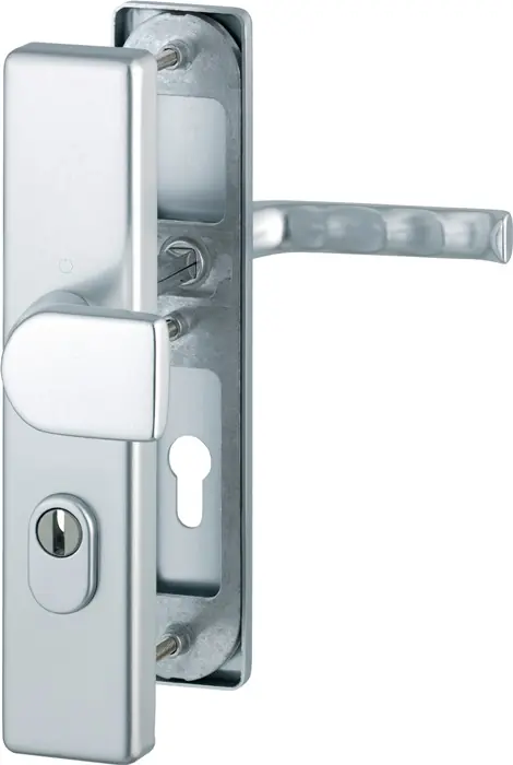 Begrenztes Angebot Schutzgarnitur London 78G/2222ZA/2410/113 Alu.F1 92mm 66-71mm HOPPE