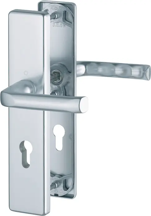 Begrenztes Angebot Schutzgarnitur London 113/2221A/2440 Alu.F1 72mm 37-42mm HOPPE