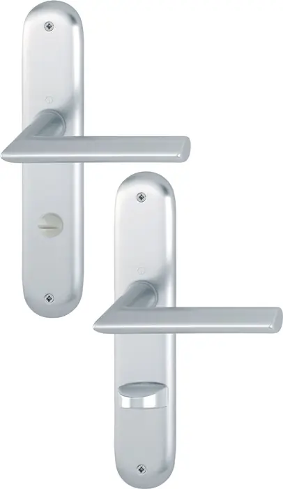 Online Kaufen Langschildgarnitur Stock.1140/273P Alu.F1 SK/OL 78mm DIN L/R HOPPE