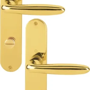 Langschildgarnitur Verona M151/302 MS F71 SK/OL 78mm DIN L/R HOPPE Sonderangebot