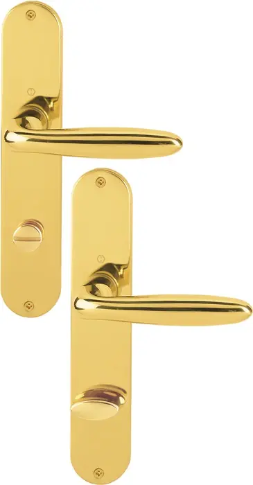 Langschildgarnitur Verona M151/302 MS F71 SK/OL 78mm DIN L/R HOPPE Sonderangebot
