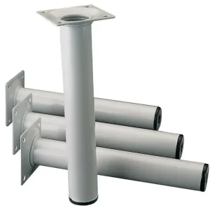 Möbelfuß weißalu.30mm H.200mm Platte ALFER ALUMINIUM VE: 4 Stück Meistverkauft