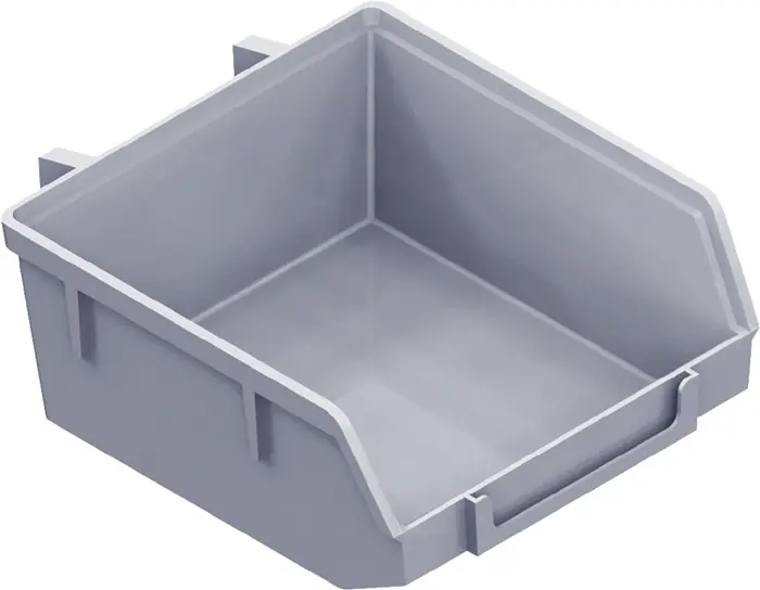 Kunststoff-Minibox Ku.weiß B.90mm T.90mm H.40mm ALFER ALUMINIUM VE: 10 Stück Letzte Chance
