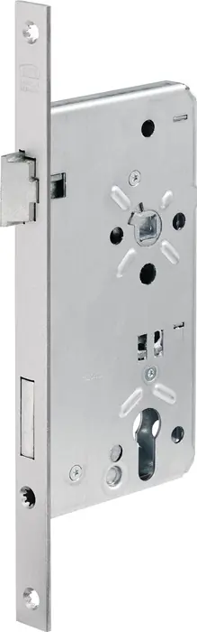 Haustür-Einsteckschloss 0024 PZW 20/55/92/10mm DIN R silber ktg.BKS Super-Preis
