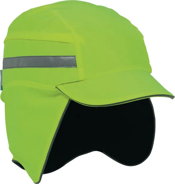 Wochenendangebot Anstoßkappe First Base™ 3 Winter Hi-Vis 52-65cm signalgelb wasserfest