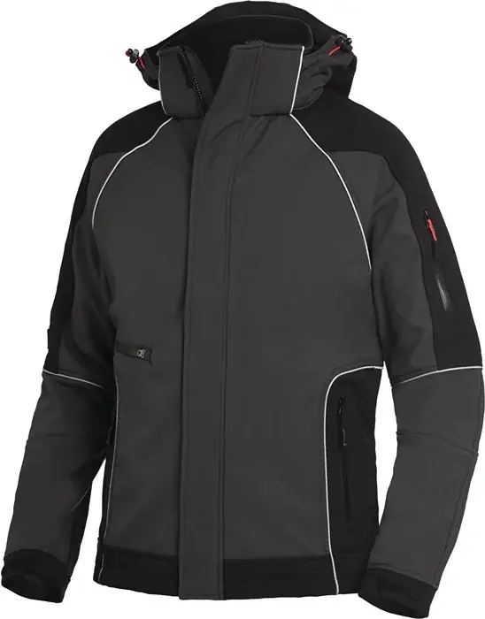 Softshelljacke WALTER Gr.L anthrazit/schwarz Bestpreis