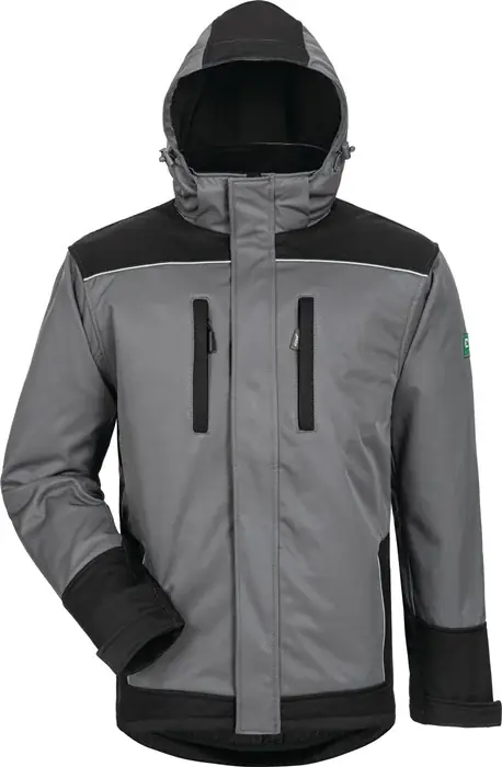 Preisreduziert Wintersoftshelljacke Ajax Gr.L grau/schwarz ELYSEE