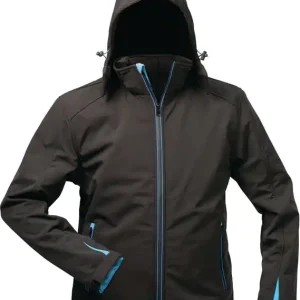 Wintersoftshelljacke Uranos Gr.M schwarz/blau ELYSEE Saisonangebot