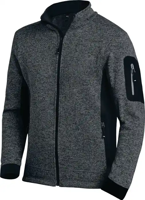 Strick-Fleecejacke CHRISTOPH Gr.M anthrazit/schwarz FHB Heißes Angebot