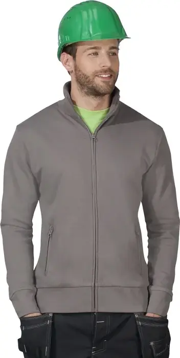 Kracherpreis Sweatjacke Gr.XXL steel grey PROMODORO