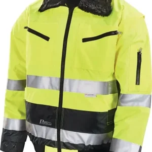 Jetzt Bestellen Warnschutz-Pilotenjacke Gr.M gelb/grau PREVENT