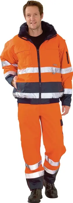 Warnschutz-Comfortjacke Gr.M orange/marine PLANAM Beliebt