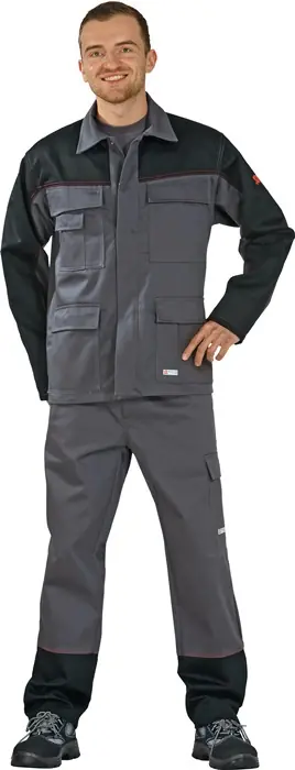 Super-Preis Schweißerschutz-Bundjacke Weld Shield Gr.50 grau/schwarz