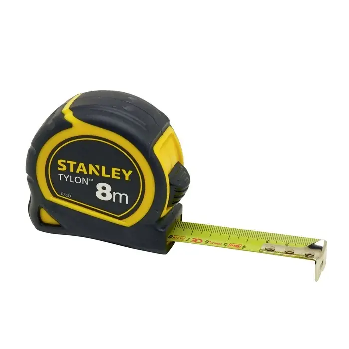 Taschenrollbandmaß Tylon™ L.8m B.25mm mm/cm EG II Ku.Gürtelclip SB STANLEY Jetzt Kaufen