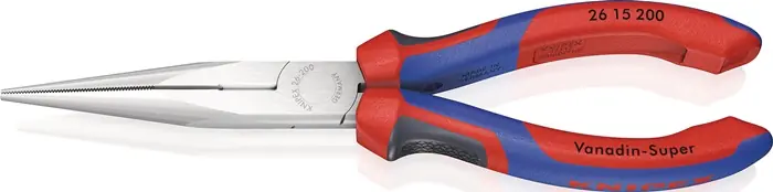 Direkt Vom Hersteller Flachrundzange L.200mm verchr.ger.Comfort-Griff KNIPEX