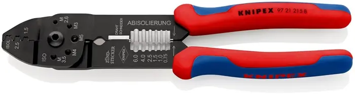 Crimpzange L.230mm 0,5-2,5 (AWG 20-13) mm² KNIPEX Neuheit