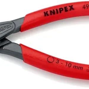 Außensicherungsringzange A 01 f.Wellen D.3-10mm 90Grad gew.L.130mm KNIPEX Ausverkauf