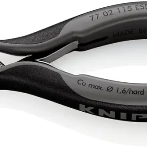 Begrenztes Angebot Elektronikseitenschneider L.115mm Form 0 Facette ja,kl.spiegelpol.KNIPEX