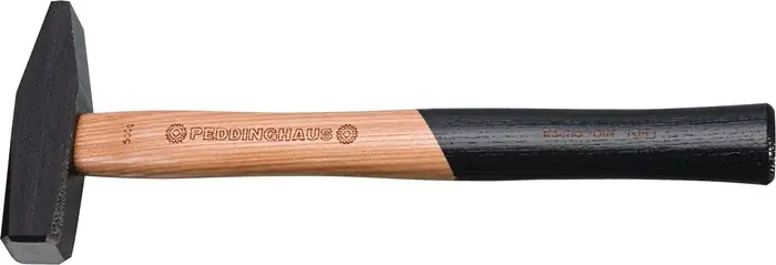 Billig Schlosserhammer 200g Stiel-L.280mm Hickory PEDDINGHAUS
