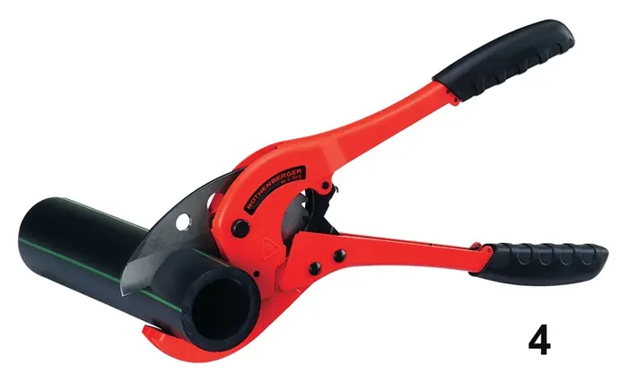Meistverkauft Kunststoffschere ROCUT® TC 75 Prof.0-75mm PP/PE/PB/PEX/PVDF ROTHENBERGER