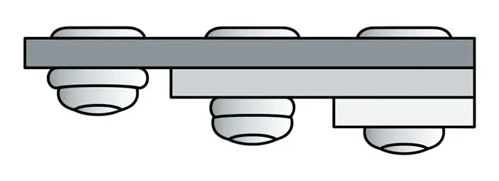 Blindniet PolyGrip® Nietschaft dxl 4,8x15mm Alu/Stahl Stand.500 St.GESIPA VE: 500 Stück Garantierte Lieferung