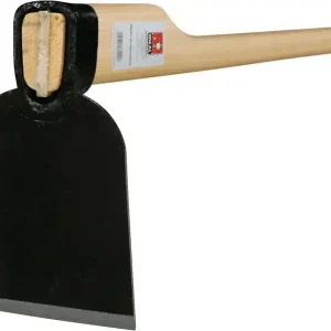 Abverkauf Harzer Kronenhacke IDEAL Blattm.130x90x130mm geschmiedet,Gr.13,Eschenstiel 1100g