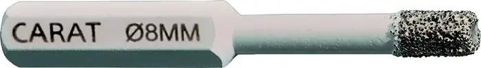 Solange Der Vorrat Reicht Fliesenbohrer D.8mm 35mm 6-kant-Aufnahme CARAT