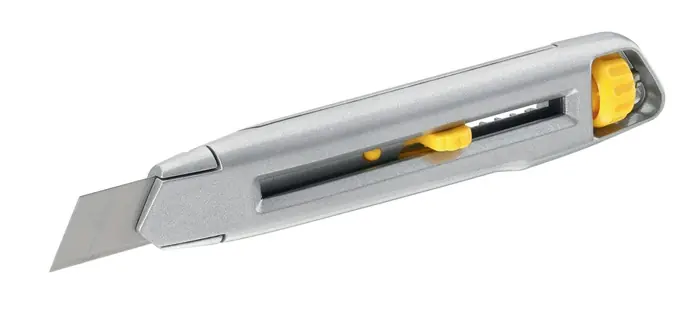 Cuttermesser Interlock Klingen-B.18mm L.165mm Metall-Korpus SB STANLEY Schneller Versand