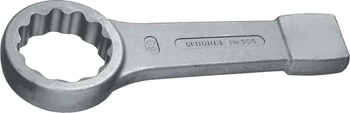 Ausverkauf Schlagringschlüssel 306 SW 24mm L.160mm CV-Stahl GEDORE
