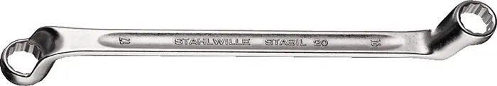 Meistverkauft Doppelringschlüssel 20 18x19mm 275mm tief gekr.STAHLWILLE
