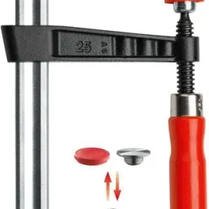 Bestpreis Temperguss-Schraubzwinge TG Spann-W.1000mm A.175mm Holzgr.32x10mm BESSEY